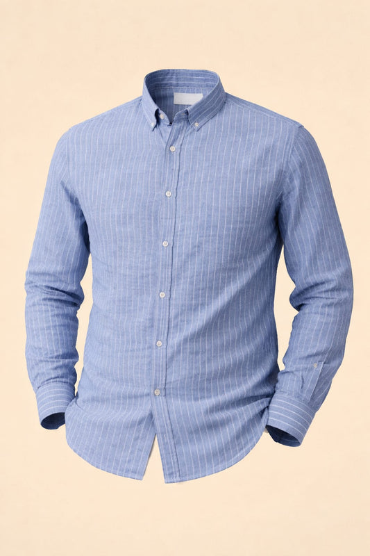 Premium Striped Cotton Shirt
