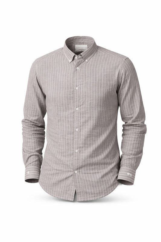 Premium Striped Cotton Shirt